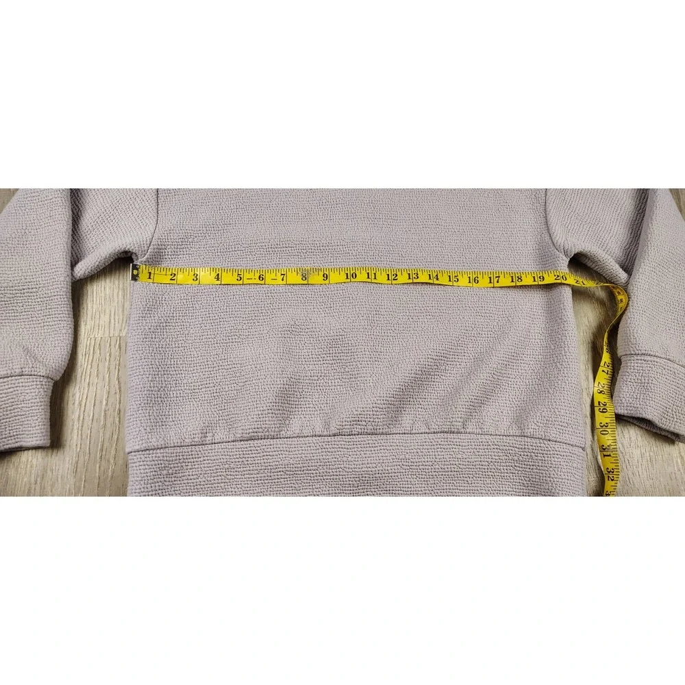Calia S Carrie Underwood Purple‎ Quarter Zip High Neck Pullover Elevate Textured - Picture 10 of 11